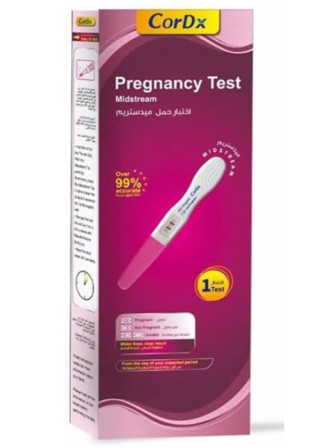 core/Cordx Pregnancy Test Midstream 1s - Image 1